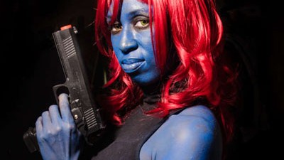 Super Villain Mystique Cosplay. Photo by Madmarv00.